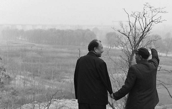 Слепой китаец и его безрукий друг за 10 лет посадили 10 000 деревьев, Jia Haixia, Jia Wenqi 