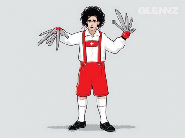 остроумные иллюстрации, Гленн Джонс, Glenn Jones, Glennz