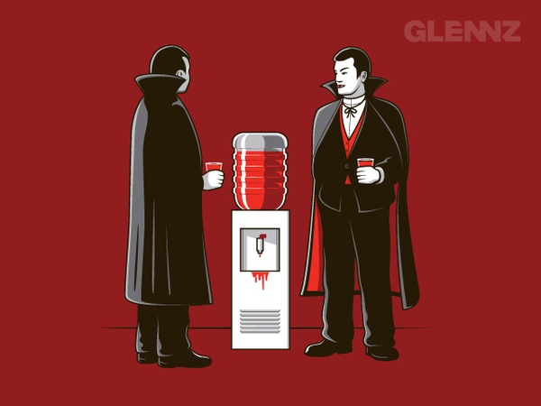 остроумные иллюстрации, Гленн Джонс, Glenn Jones, Glennz