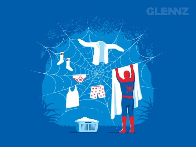 остроумные иллюстрации, Гленн Джонс, Glenn Jones, Glennz