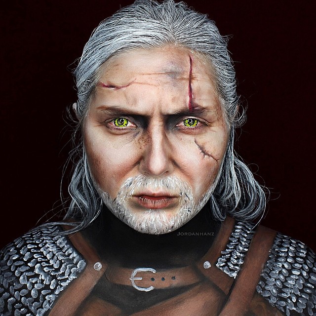 Джордан Ганц, Jordan Hanz, макияж, сила макияжа