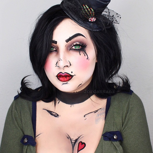 Джордан Ганц, Jordan Hanz, макияж, сила макияжа