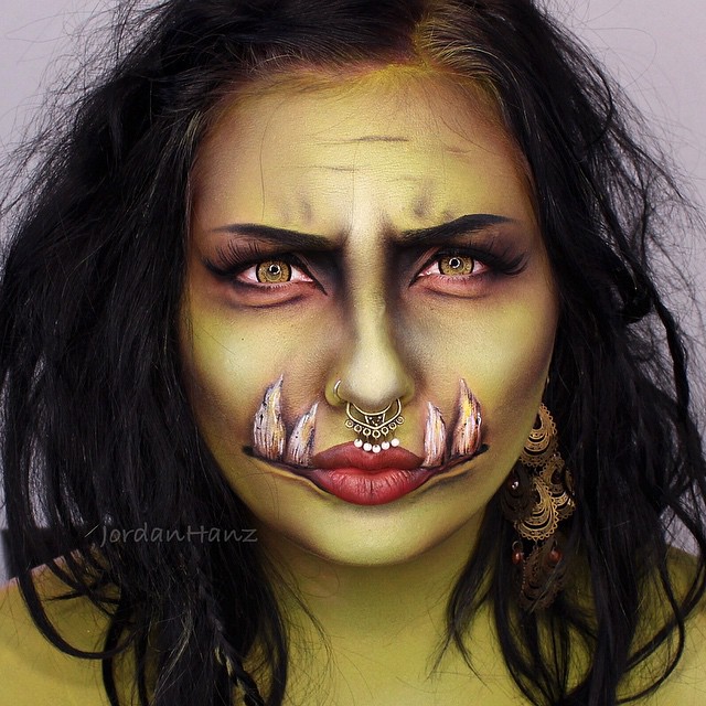 Джордан Ганц, Jordan Hanz, макияж, сила макияжа