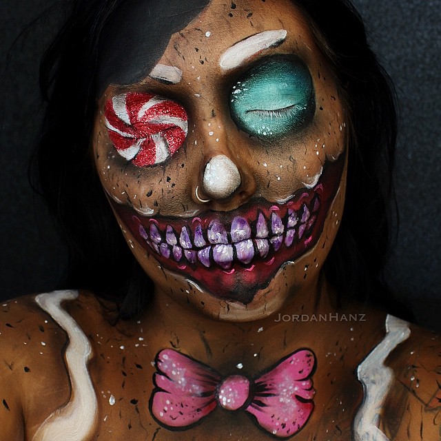 Джордан Ганц, Jordan Hanz, макияж, сила макияжа