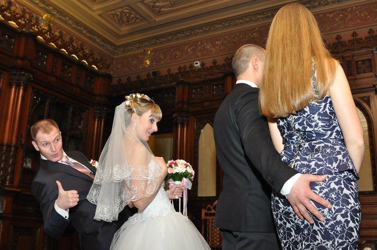 Дикая дичь или 25 свадебных фотографий, после которых вы точно передумаете жениться True Russsian Wedding, русская свадьба, свадебные приколы, суровая русская свадьба