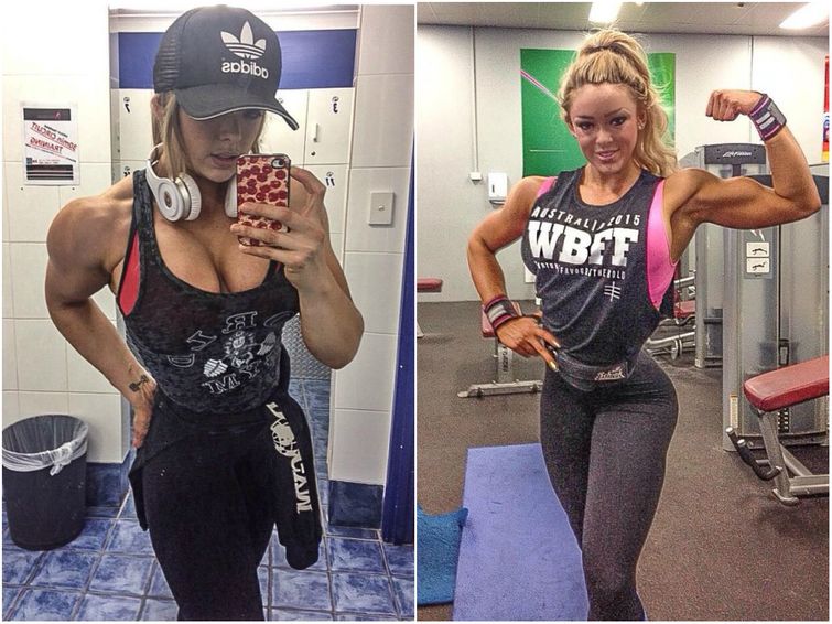  девушка тренируется по 4 часа и 1000 ккал, Мэгги Расселл, Maggie Russell