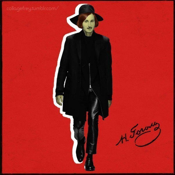 современные классики, collagefrey, классики в современных образах