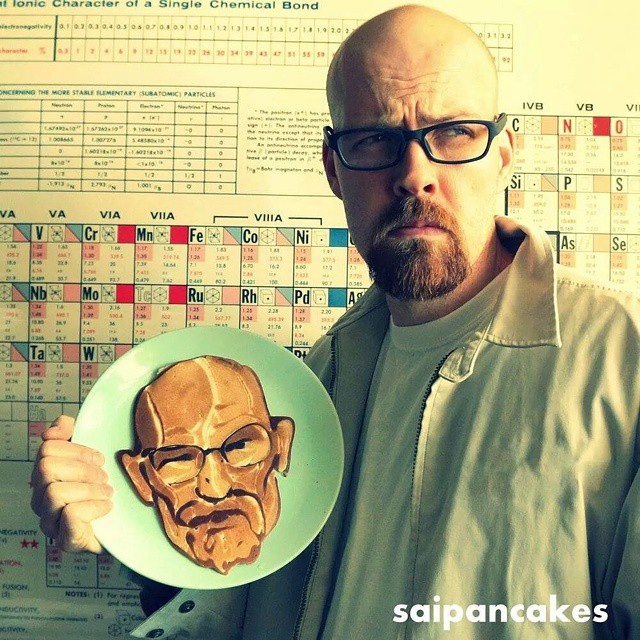 Натан Шилдс, Nathan Shield, блины в виде звёзд, знаменитости в виде блинов