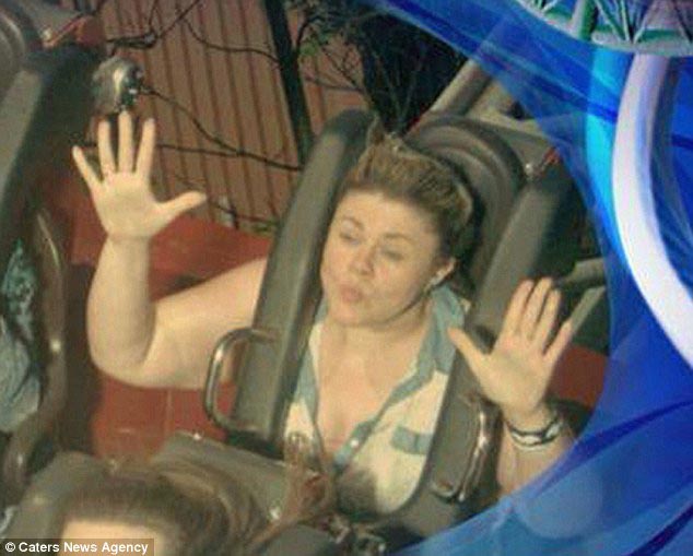 похудела на 51 кг, не смогла поместиться в аттракцион,была слишком толстой для американских горок