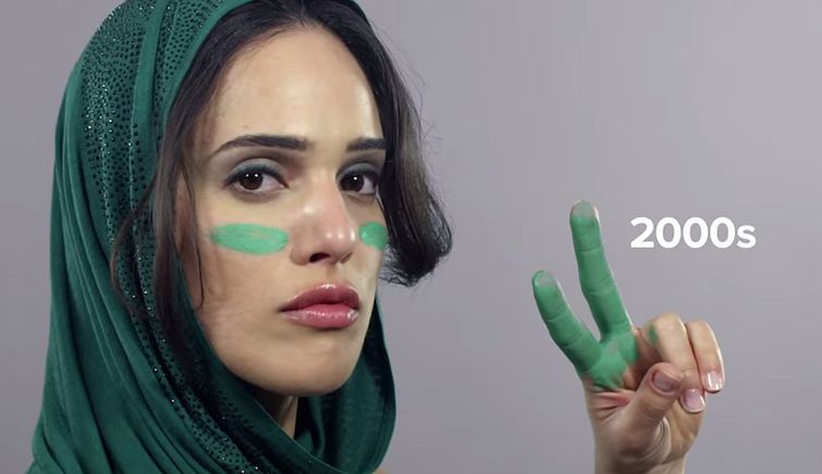 история иранской моды, история иранской укладки, 100 лет моды иранских женщин, 100 лет иранской моды