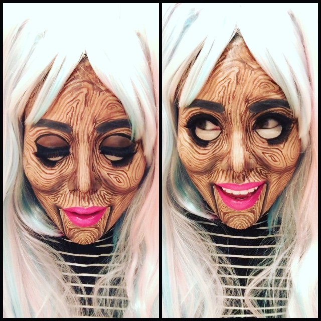 20 крутых макияжей в стиле жуткой деревянной куклы кукольный макияж, макияж в стиле жуткой деревянной куклы, кукла чревовещателя