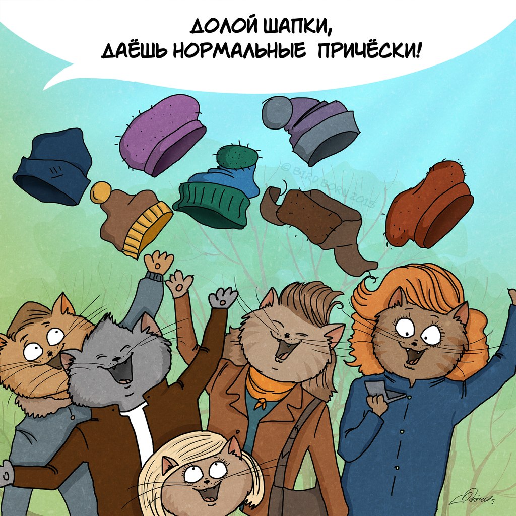 весне дорогу, коты Bird Born, Bird Born