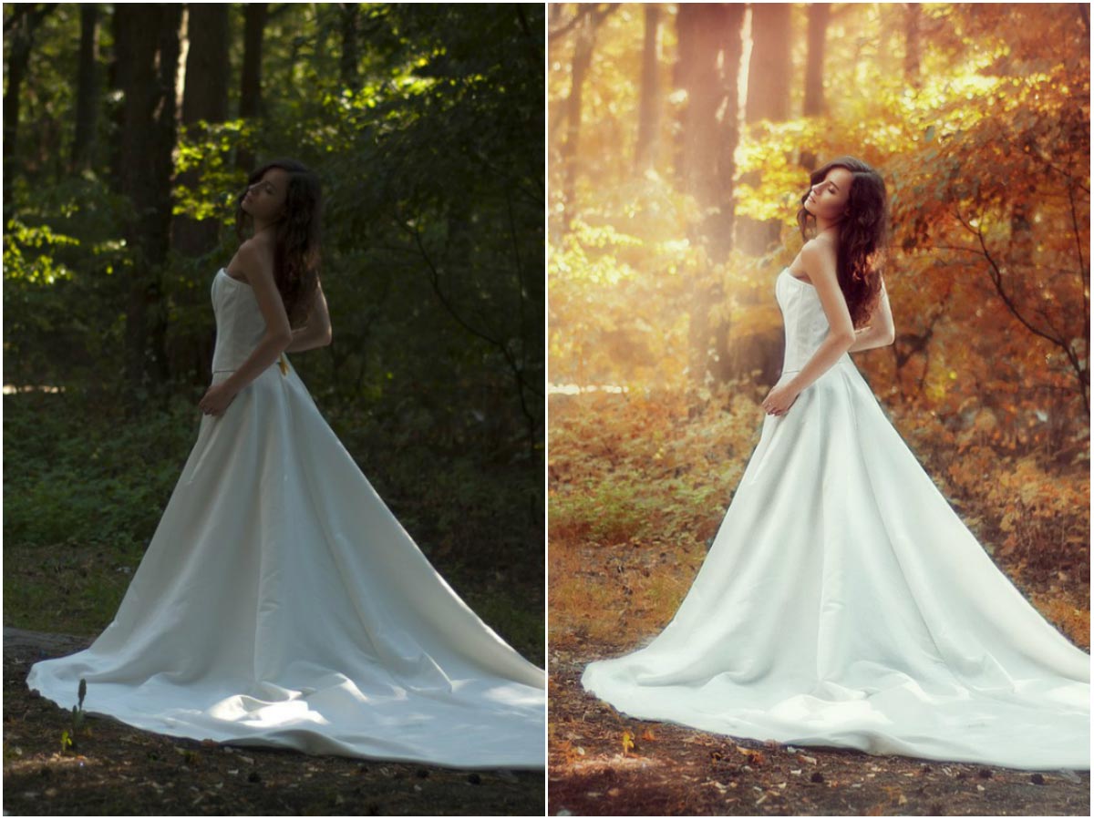 до и после фотошопа, красивый фотошоп