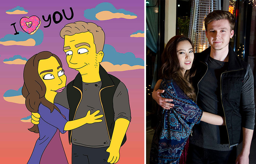 люди превращаются в героев Симпсонов, Валери Заремска, Valerie Zaremska