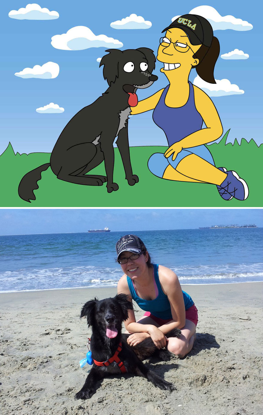 люди превращаются в героев Симпсонов, Валери Заремска, Valerie Zaremska