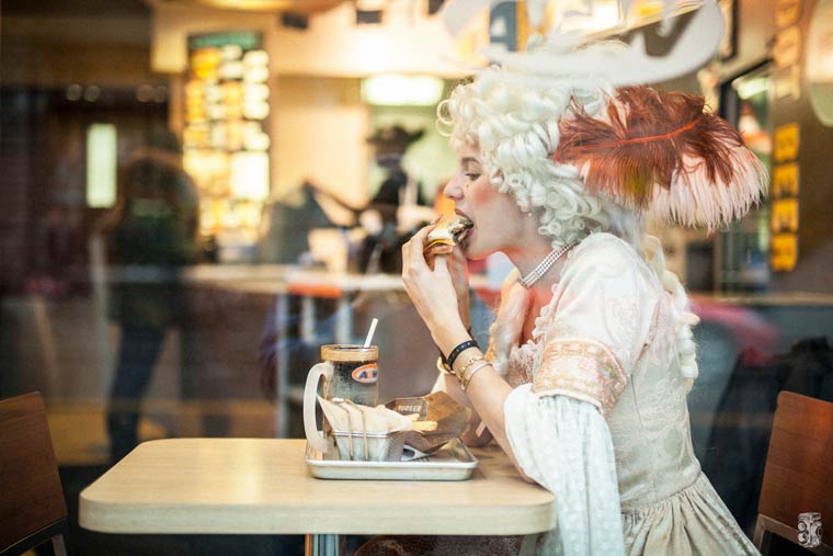 Ультрахипстеры, если бы стиль 18 века снова вошел бы в моду, стиль 18 века в современно мире, Тибо Каррон, Thibault Carron