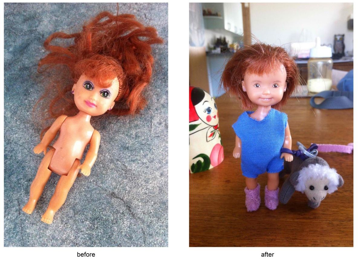Жена купила куклу
