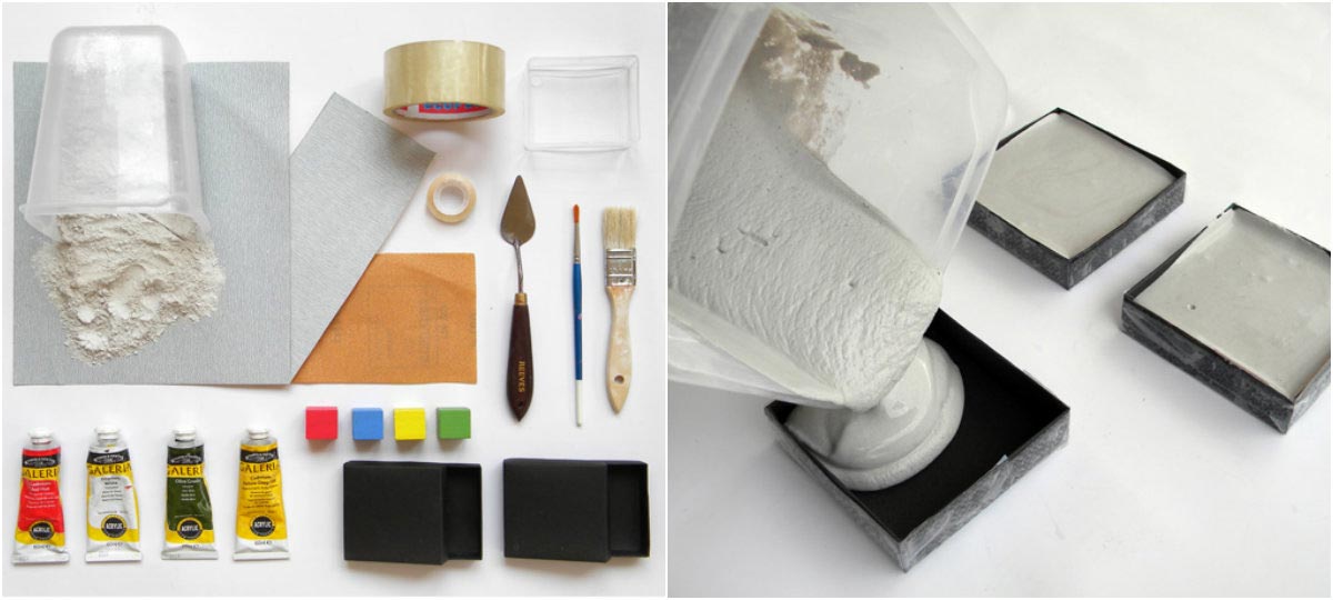 поделки из цемента, что сделать из цемента, цемент идеи