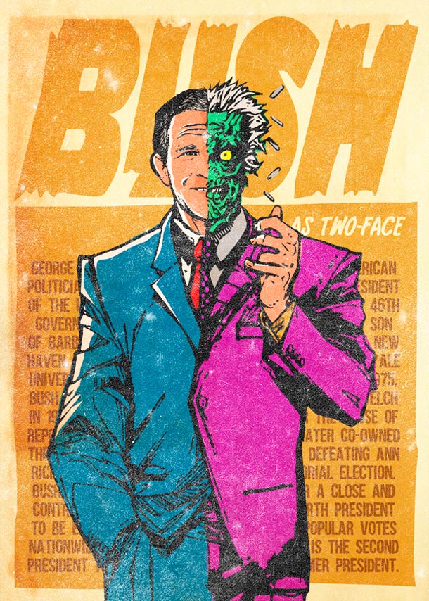 реальные суперзлодеи, диктаторы в образах суперзлодеев, диктаторы суперзлодеи из комиксов