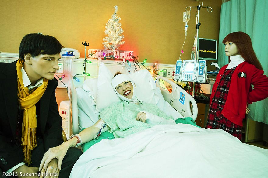 Я вышла замуж за манекена, семья манекенов,Сюзанна Хайнс, Suzanne Heintz