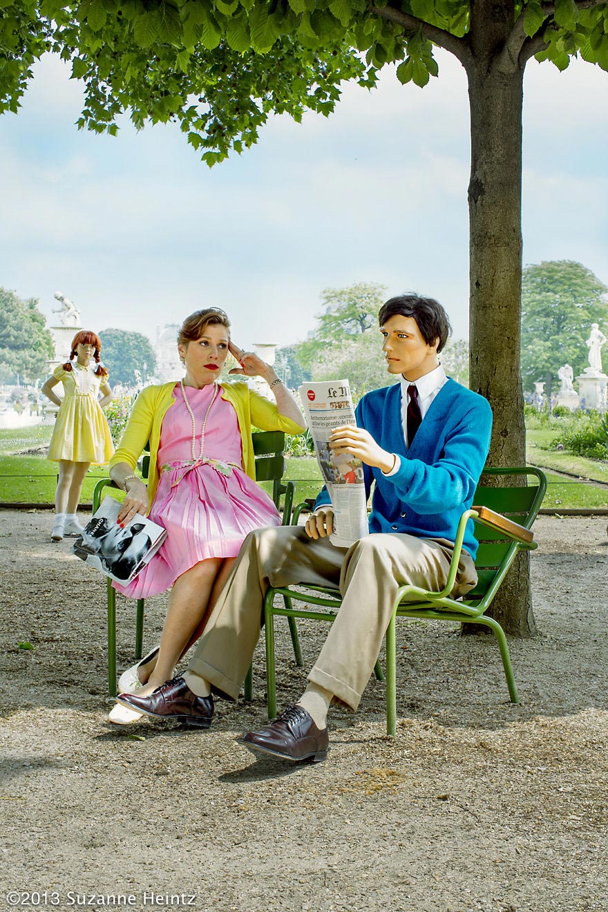 Я вышла замуж за манекена, семья манекенов,Сюзанна Хайнс, Suzanne Heintz