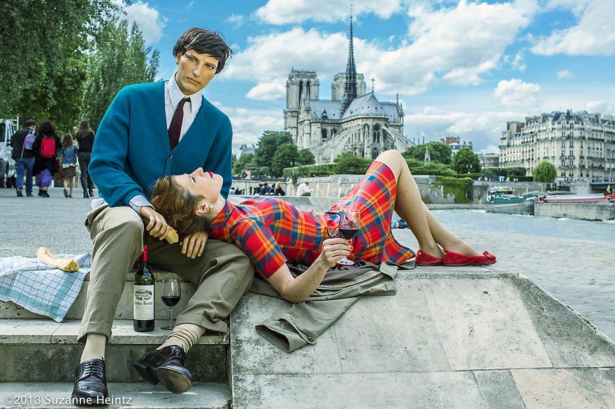 Я вышла замуж за манекена, семья манекенов,Сюзанна Хайнс, Suzanne Heintz