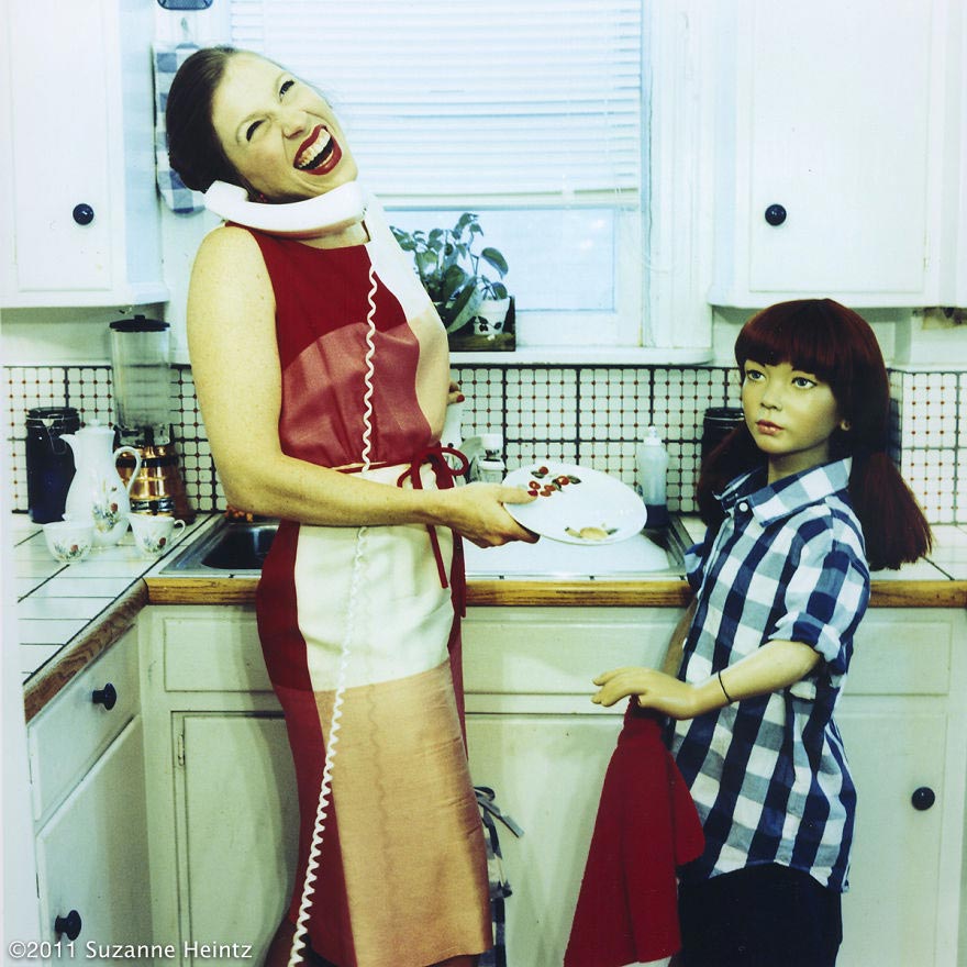 Я вышла замуж за манекена, семья манекенов,Сюзанна Хайнс, Suzanne Heintz