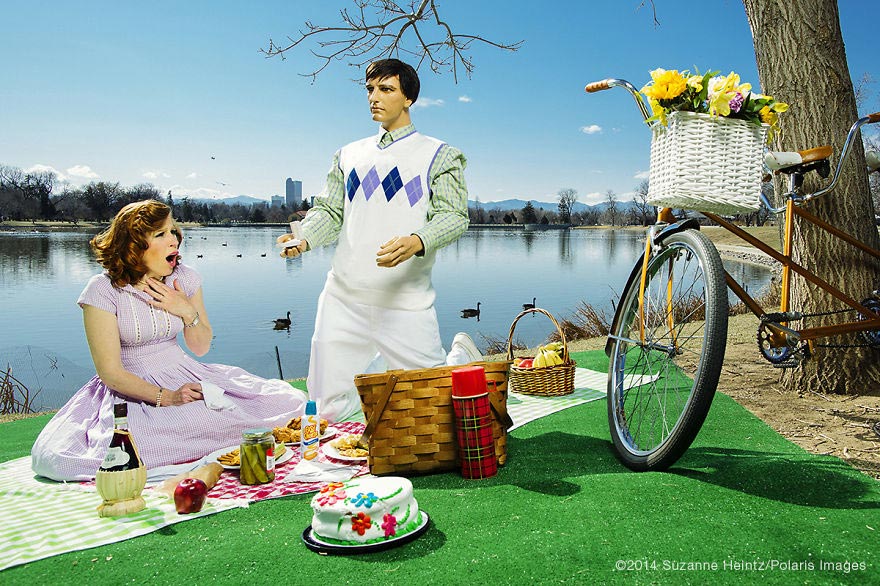 Я вышла замуж за манекена, семья манекенов,Сюзанна Хайнс, Suzanne Heintz