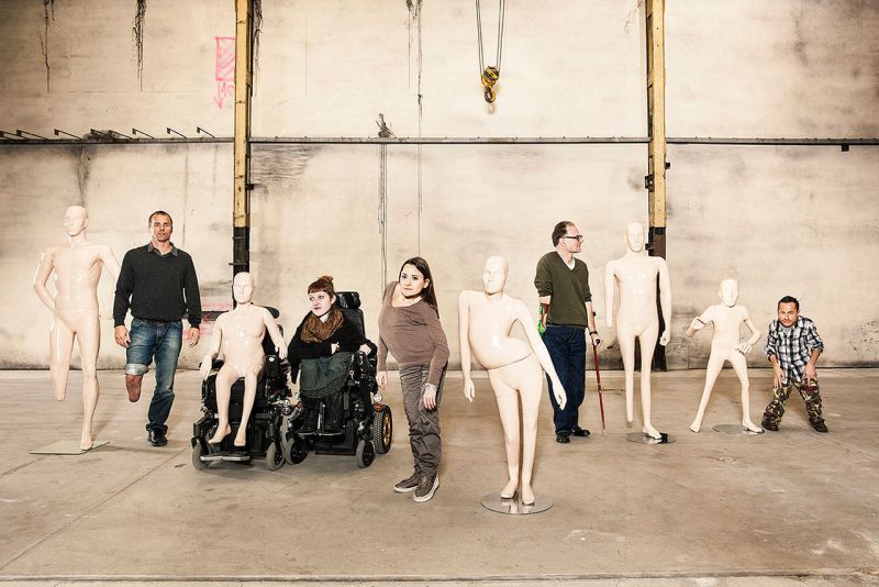 кто идеален, Pro Infirmis, Because who is perfect, манекены-инвалиды