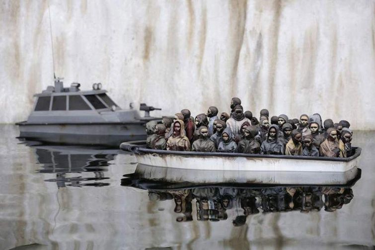 парк Dismaland, Дисмалэнд, парк от Бэнкси, парк Banksy, кошмарная версия Диснейленда,