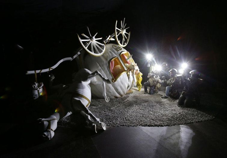 парк Dismaland, Дисмалэнд, парк от Бэнкси, парк Banksy, кошмарная версия Диснейленда,