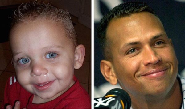 знаменитости похожие на младенцев, дети выглядят как знаменитости, ребенок похож на путина