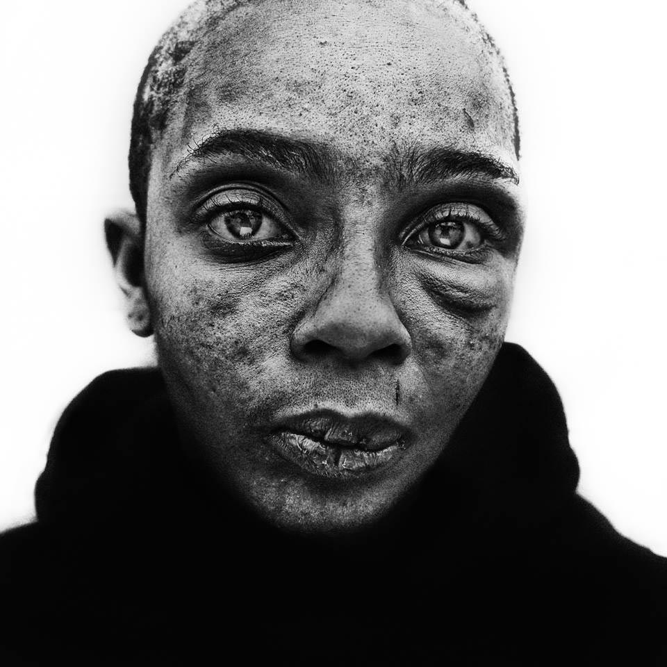 бездомные, портреты бездомных, Ли Джеффрис, Lee Jeffries
