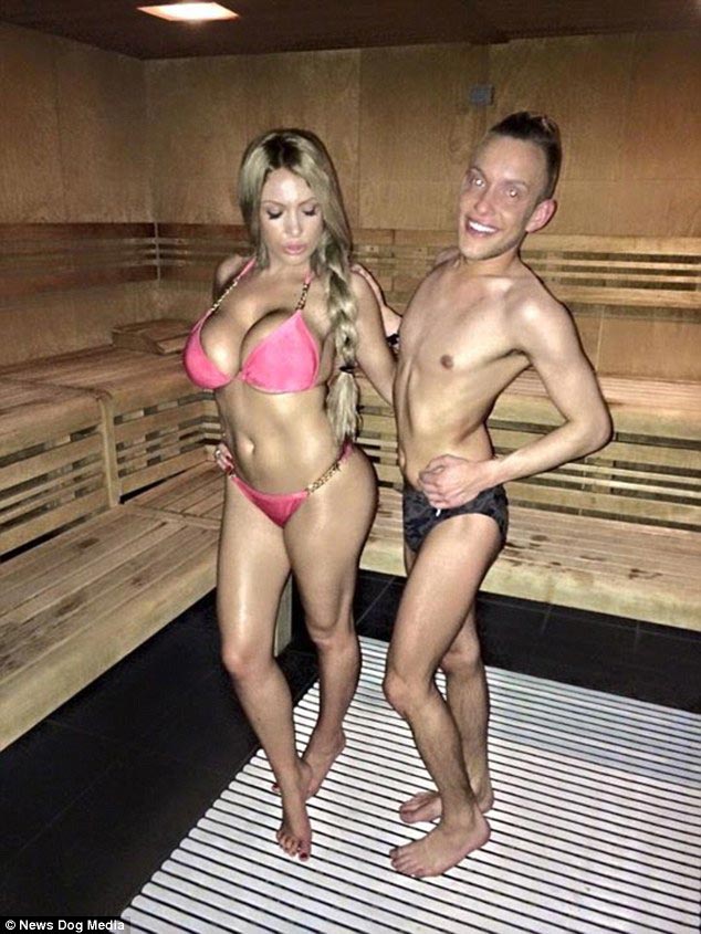 Анастасия Рискосс, Anastasia Reskoss, Квентаин Дехар,Quentin Dehar, пара пластические операции стать похожими на Барби и Кена