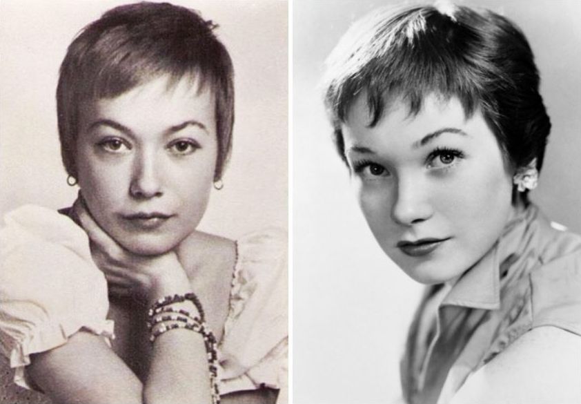 Киноблизняшки, кинодвойники, советские актрисы и их двойники из Голливуда 