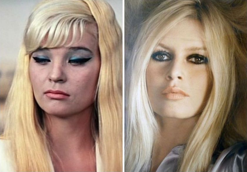 Киноблизняшки, кинодвойники, советские актрисы и их двойники из Голливуда 