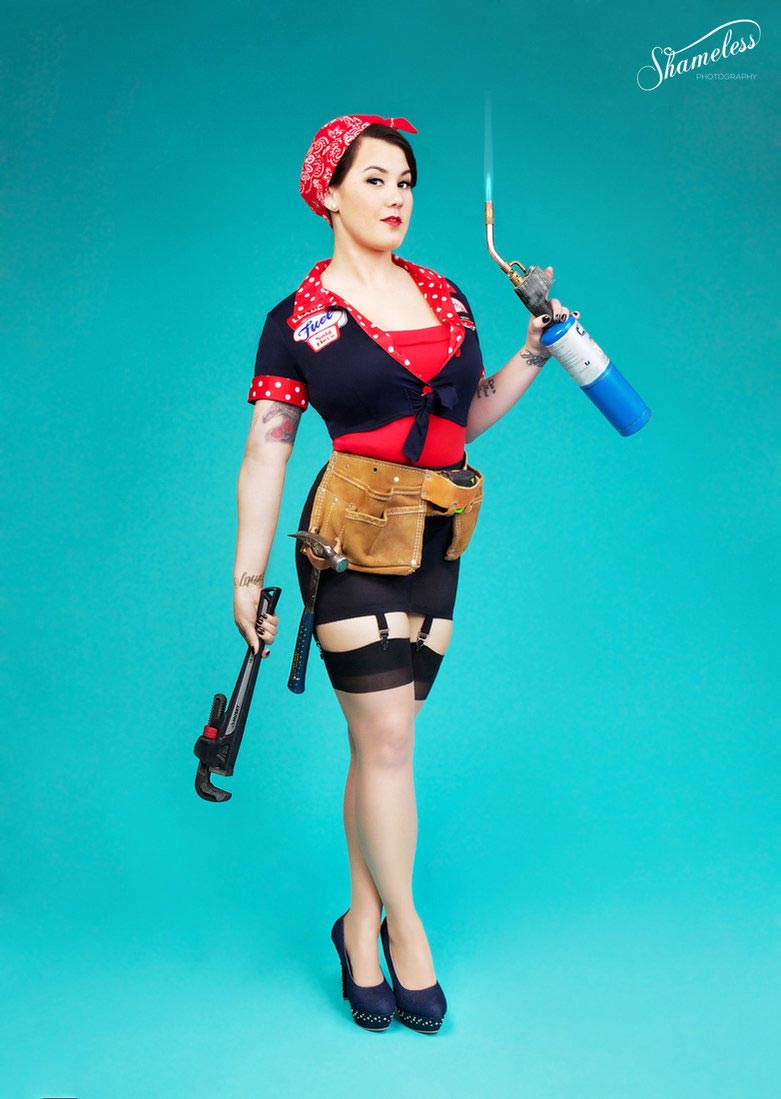 обычные девушки в пинап образах, Sophie Spinelle, Софи Спинелл, Shameless Photography, Бесстыжие фотографии, Максин Ниеноу, Maxine Nienow