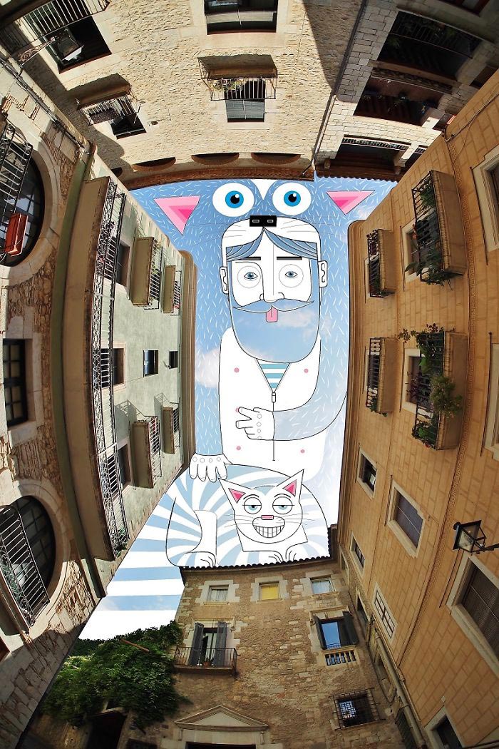 Томас Ламадью, Thomas Lamadieu, Roots Art, небо в качестве холста