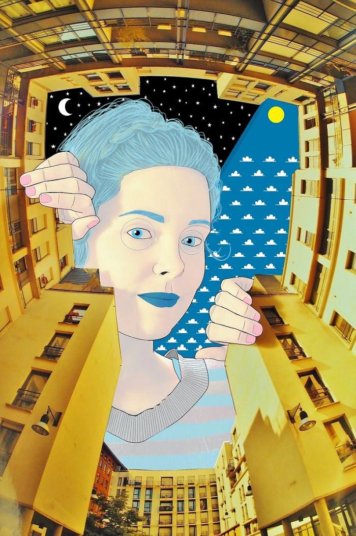 Томас Ламадью, Thomas Lamadieu, Roots Art, небо в качестве холста