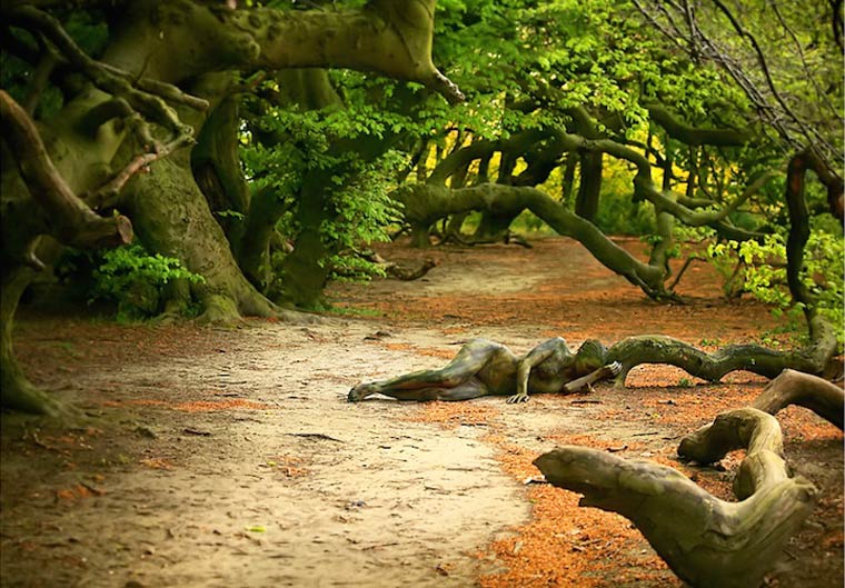 маскировка боди-арт, боди-маскировка, модели замаскированные под природу