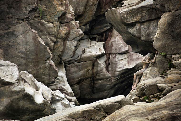 маскировка боди-арт, боди-маскировка, модели замаскированные под природу