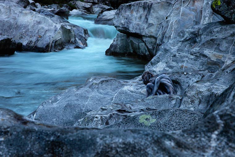 маскировка боди-арт, боди-маскировка, модели замаскированные под природу