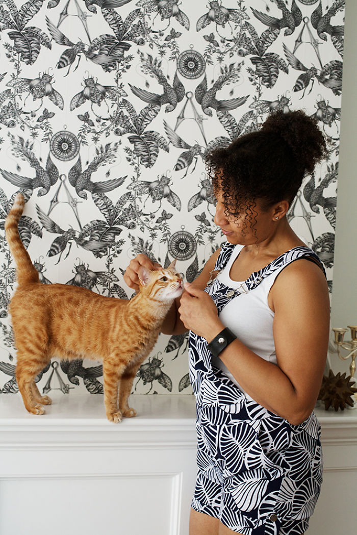 Брайан Виллс, Brianne Wills, девушки со своими котами, девушки с кошками которых они приютили