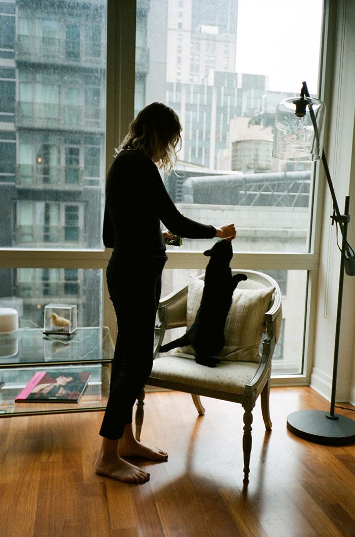 Брайан Виллс, Brianne Wills, девушки со своими котами, девушки с кошками которых они приютили