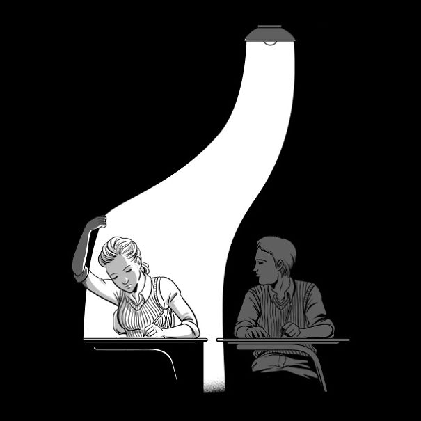 Flying mouse 365, Остроумные иллюстрации, оптические иллюзии