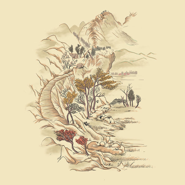 Flying mouse 365, Остроумные иллюстрации, оптические иллюзии