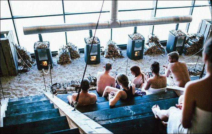 сауна Агора, самая большая сауна в мире, сауна Agora, Agora Норвегия