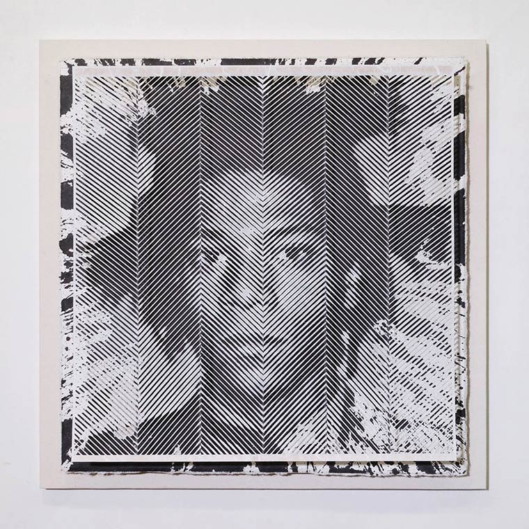 Ю Хена, Yoo Hyun, вырезанные портреты знаменитостей, портреты вырезанные из бумаги