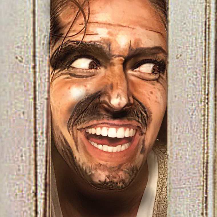 Ребекка Свифт, Rebecca Swift, Pop Culture Makeup, превращает себя в персонажей и знаменитостей макияж