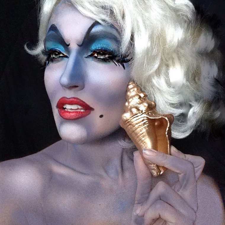 Ребекка Свифт, Rebecca Swift, Pop Culture Makeup, превращает себя в персонажей и знаменитостей макияж